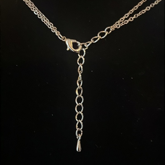 Double heart necklace - Picture 3 of 3